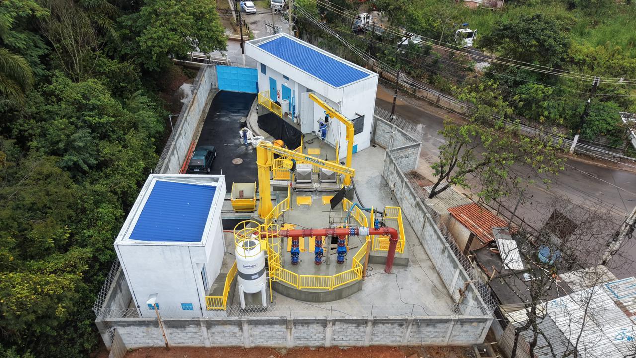 Registro fotográfico da obra: Bacias Juqueri (foto 1 de 2)