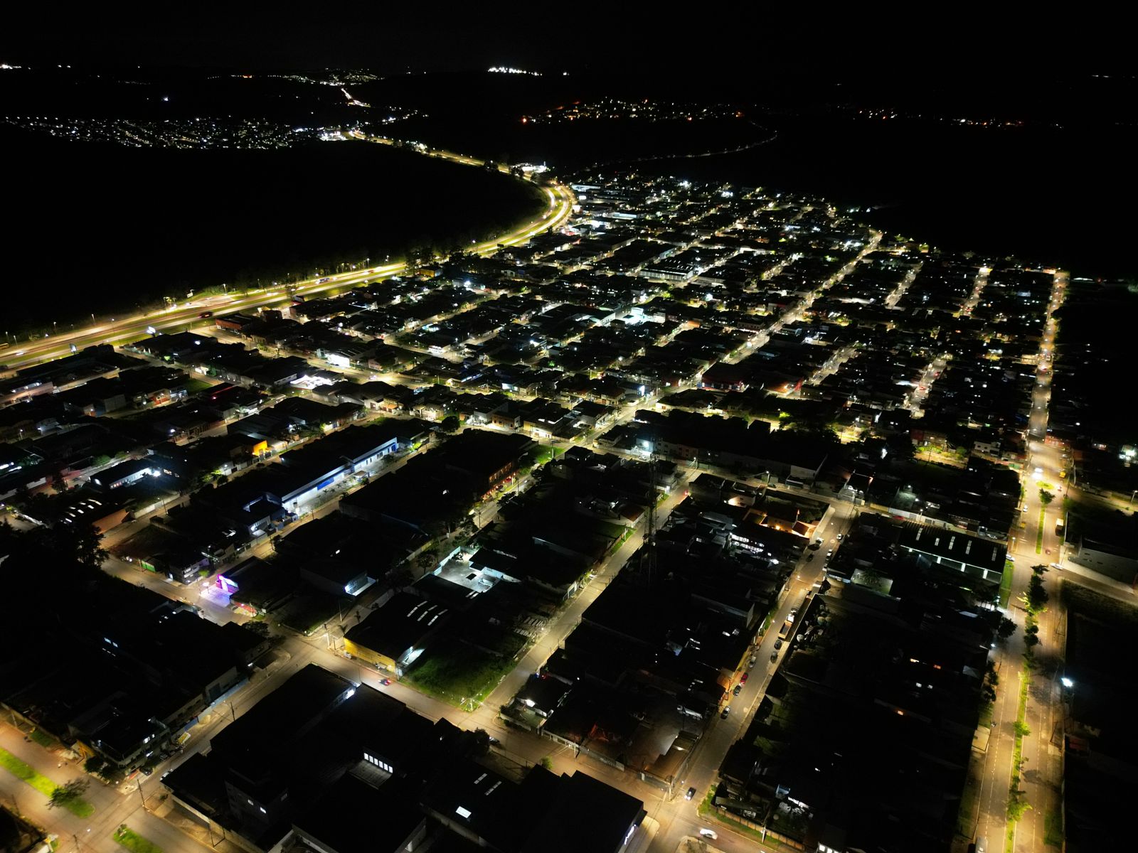 Registro fotográfico da obra: Concessão Iluminação Pública Nova Lima