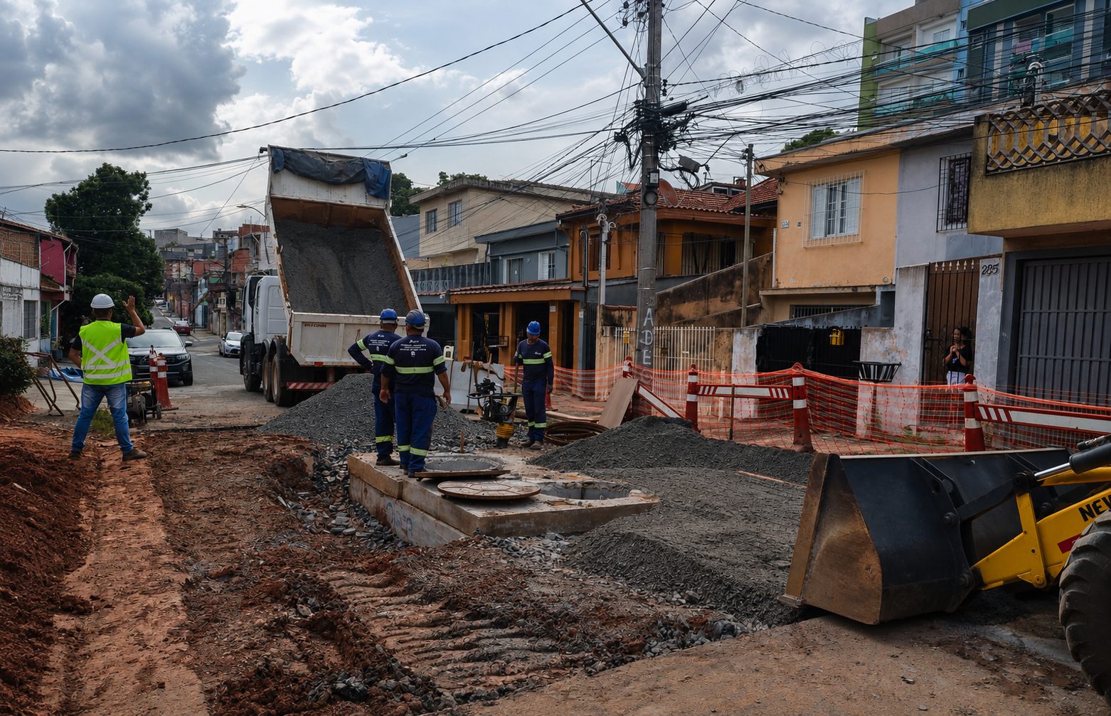 Registro fotográfico da obra: Eficiência Santo André