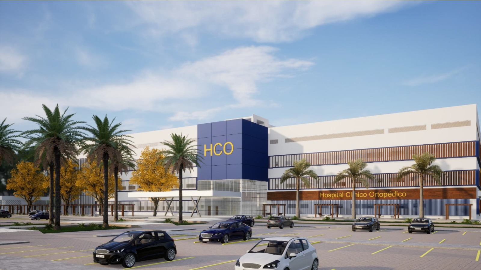 Registro fotográfico da obra: Hospital Centro Ortopédico