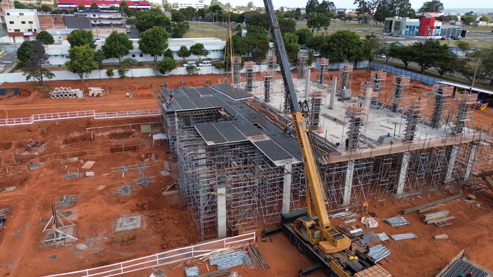 Registro fotográfico da obra: Hospital Recanto das Emas